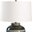 Judarn - Table Lamp - Blue / Brown - Uttermost - Table Lamps- Elite Enclave Home