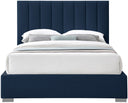 Pierce - Bed - Meridian Furniture - Upholstered Beds - Elite Enclave Home