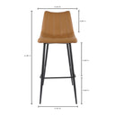 Alibi - Barstool (Set of 2) - Tan - Moe's Home Collection - Stool Sets - Elite Enclave Home