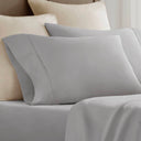 Split King Sateen Sheet Set - Gray - Harbor House - Sheets & Pillowcases - Elite Enclave Home