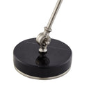 Iron Desk Table Lamp With Gray Bell Shade - Gray