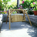 87" x 70" x 65" Swing Chair - Natural