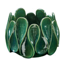 Petal Pinch - Indoor - Outdoor Bowl - Green - Uttermost - Plates & Bowls - Elite Enclave Home