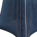 Teramo - Scalloped Ceramic Table Lamp - Blue