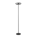 Color Changing LED Rotating Head Floor Lamp - Black - HomeRoots - Floor Lamps - Elite Enclave Home