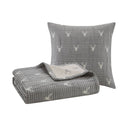 Keystone - Throw / Pillow Set - Gray - Woolrich - Bedding Sets - Elite Enclave Home