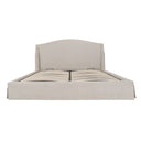 Weston - Queen Storage Bed - Cream - Moe's Home Collection - Storage Beds - Elite Enclave Home