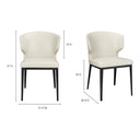 Delaney - Dining Chair (Set of 2) - Beige - Moe's Home Collection - Chair Sets - Elite Enclave Home