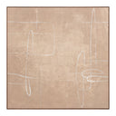 Notion - Canvas Art - Light Brown - Moe's Home Collection - Canvas Art - Elite Enclave Home