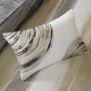 Saben - Twin Complete Comforter And Sheet Set - Taupe