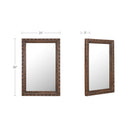 Holland - Mirror Large - Brown - Moe's Home Collection - Wall Mirrors - Elite Enclave Home