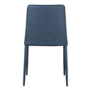 Nora - Vegan Leather Dining Chair (Set of 2) - Ocean Cavern Gray - Moe's Home Collection - Chair Sets - Elite Enclave Home