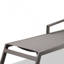 Modern Aluminum Chaise Lounges (Set of 2) - Taupe