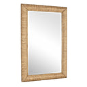 Twisted Seagrass - Large Mirror - Woodtone