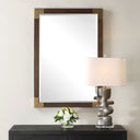 Rhea - Walnut Mirror