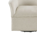 Augustine - Swivel Glider Chair - Cream - Madison Park - Swivel Chairs - Elite Enclave Home