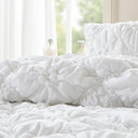Lily - Full/Queen 3 Piece Comforter Set - White