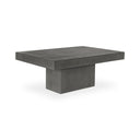 Maxima - Outdoor Coffee Table - Cement - Moe's Home Collection - Coffee Tables - Elite Enclave Home