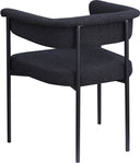 Malin - Boucle Dining Chair (Set of 2) - Meridian Furniture - Chair Sets - Elite Enclave Home