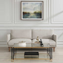 Luxe - White Shagreen Round Box