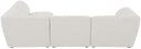 Miramar - 4 Piece Modular Sectional - Meridian Furniture - Stationary Sectionals - Elite Enclave Home