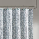 Odette - Shower Curtain - Aqua - Madison Park - Shower Curtains - Elite Enclave Home