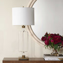 Outline Cordless - LED Table Lamp - Gold - Uttermost - Table Lamps - Elite Enclave Home