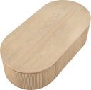 Moana - Rubberwood Coffee Table - Meridian Furniture - Coffee Tables - Elite Enclave Home