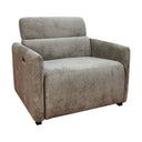 Ava - Power Modern Recliner - Beige - Chapel Hill - Swivel Chairs - Elite Enclave Home