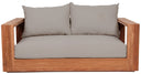 Tulum water-resistant outdoor loveseat – Elite Enclave Home