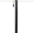 Floor Lamp Classic Silhouette - Dark Bronze / Beige - HomeRoots - Floor Lamps - Elite Enclave Home