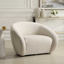 DeSoto - Swivel Chair - Cream - Uttermost - Swivel Chairs- Elite Enclave Home