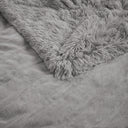 Malea - Shaggy Heated Throw - Gray - Serta - Heated Throws - Elite Enclave Home