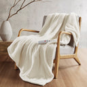 Amira - Dream Soft Heated Throw - Ivory
