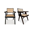 Takashi - Chair (Set of 2) - Dark Brown - Moe's Home Collection - Chair Sets - Elite Enclave Home