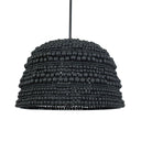 Persephone - Bead 1 Light Pendant - Black - Uttermost - Pendant Lighting- Elite Enclave Home
