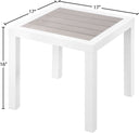 Nizuc - Outdoor Patio End Table - Meridian Furniture - End Tables- Elite Enclave Home
