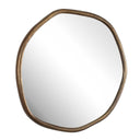 Ambrose - Indoor - Outdoor Round Mirror - Brass / Gold - Uttermost - Accent Mirrors - Elite Enclave Home