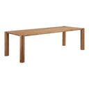 Post - Large Dining Table - Natural - Moe's Home Collection - Dining Tables - Elite Enclave Home