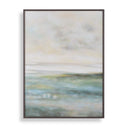 Awakening - Hand Painted Landscape Art - Blue / Brown / Green / White / Yellow