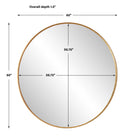 Junius - Round Mirror - Uttermost - Wall Mirrors - Elite Enclave Home