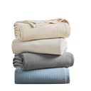 Microfleece - King Blanket - Ivory