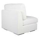 Refuge - Armless Arctic White Sofa