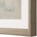 Uphill - Framed Abstract Print - Light Brown - Uttermost - Framed Prints- Elite Enclave Home