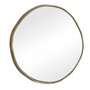 Lowen - Round Mirror - Brass