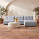 Cosmo - Outdoor Coffee Table - Beige - Moe's Home Collection - Coffee Tables - Elite Enclave Home