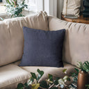 Harper - Solid Square Pillow - Navy Blue - Chapel Hill - Accent Pillows - Elite Enclave Home