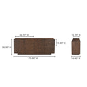 Easton - Sideboard - Brown - Moe's Home Collection - Sideboards - Elite Enclave Home
