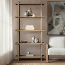 Karlla - Bookshelf - Natural Clay - Classic Home - Standard Bookcases - Elite Enclave Home