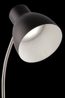 LED Adjustable Desk Lamp - Black Matte And Silver